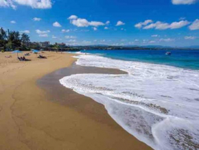 It’s just perfect here, steps away from the beach!